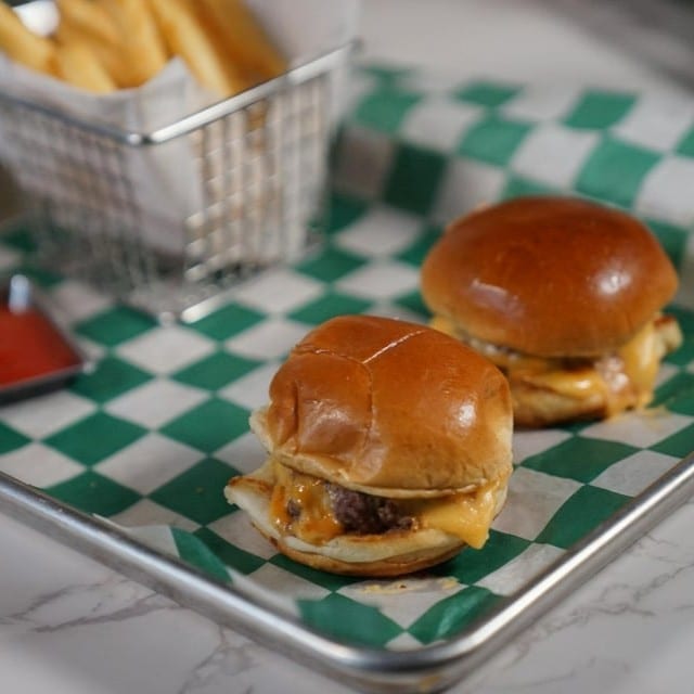Kids Mini Sliders.