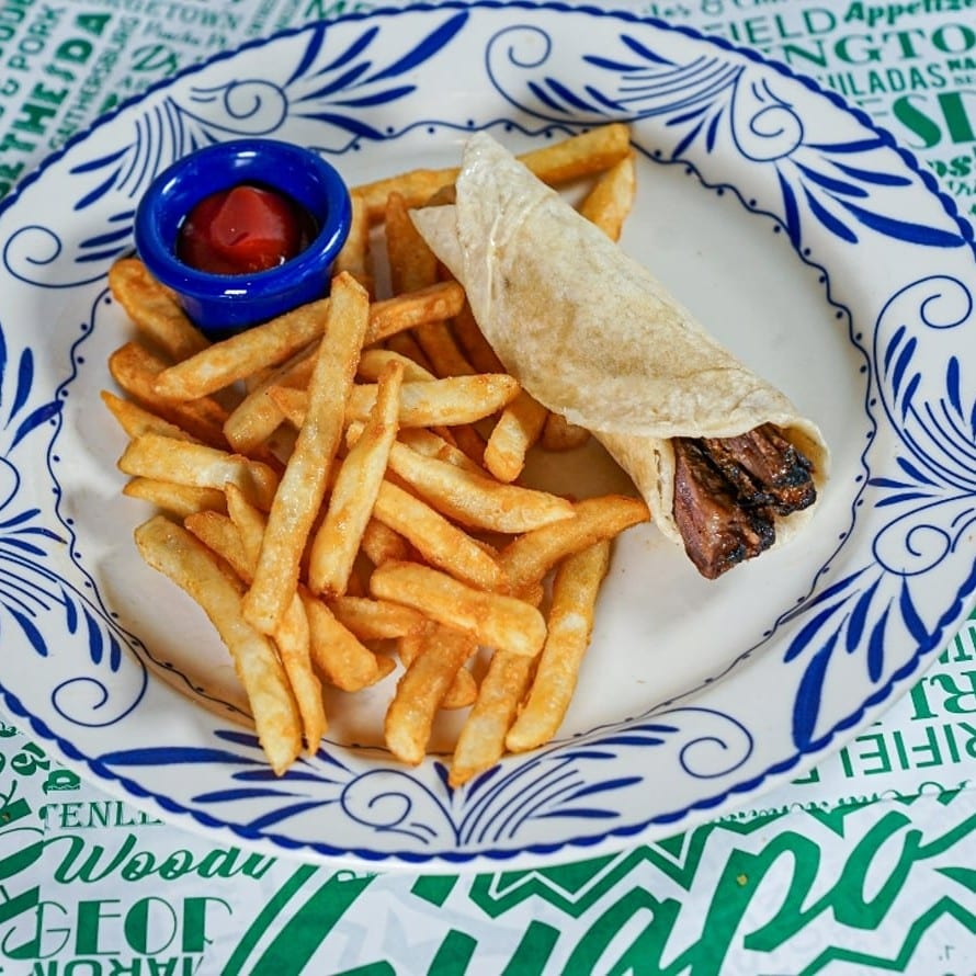 Kids Taco Al Carbon.