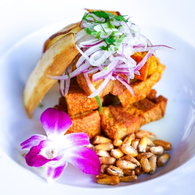 Ceviche de Chicharrón.